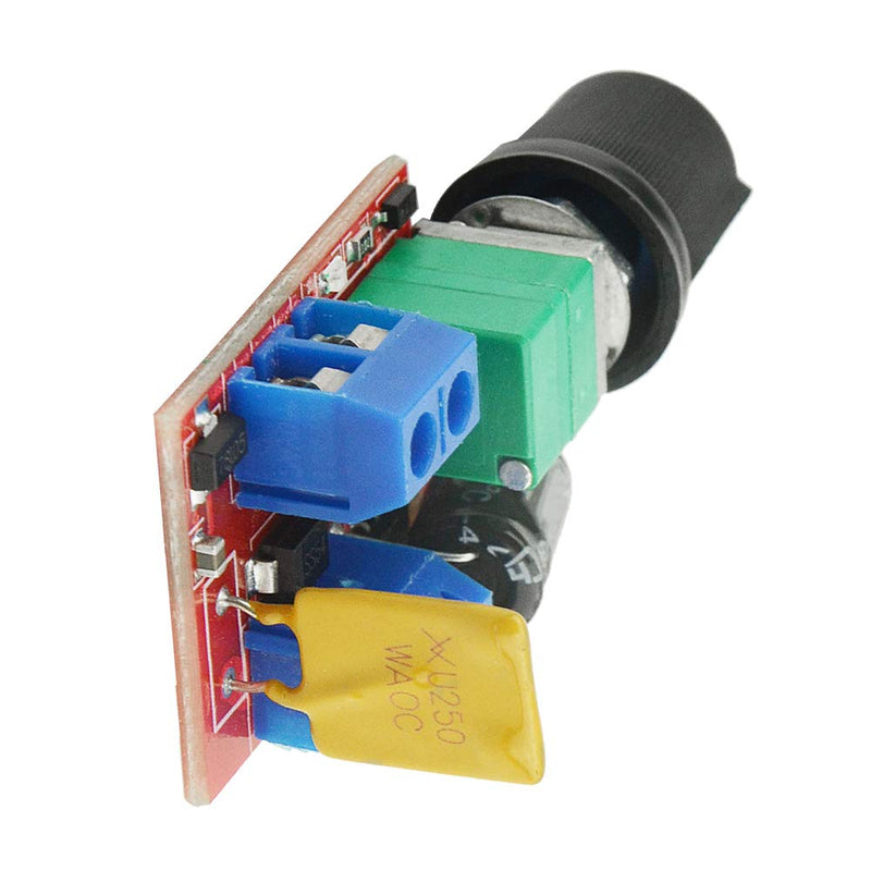[Australia - AusPower] - WMYCONGCONG 3 PCS DC Motor Speed Controller 3V 6V 12V 24V 35V 5A Speed Control Switch Mini LED Dimmer 