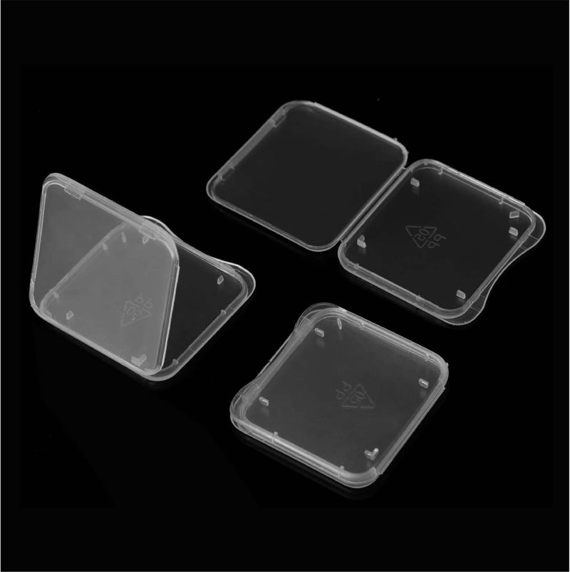 [Australia - AusPower] - 10 pcs SD MMC / SDHC PRO DUO Memory Card Plastic Storage Jewel Case (memory card not included) 