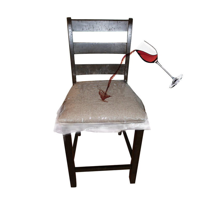 [Australia - AusPower] - LAMINET Vinyl Chair Protectors, Clear, 26X253/4-Inch, Fits Chairs up to 21x21-Inch, Set of 2 