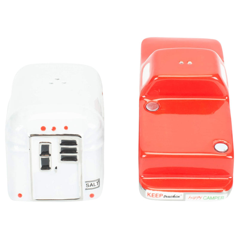 [Australia - AusPower] - One Hundred 80 Degrees Pickup Camper Ceramic Salt and Pepper Shaker Set 