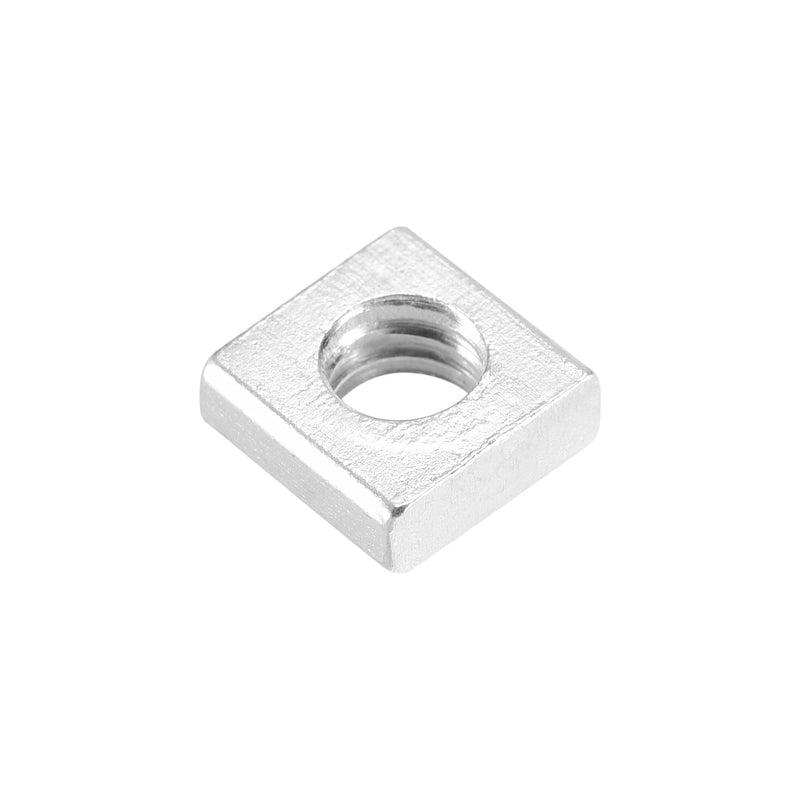 [Australia - AusPower] - uxcell Square Nuts, M6x10mmx4mm Zinc-Plated Metric Coarse Thread Assortment Kit, 25 Pcs 