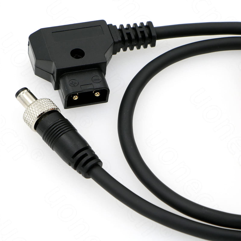 [Australia - AusPower] - Uonecn for Anton Bauer Power Cable for Video Devices PIX-E7 7 Touchscreen Display D-Tap to 2.1 5.5mm Lock DC Hollyland Mars 400s 45CM Straight DC 