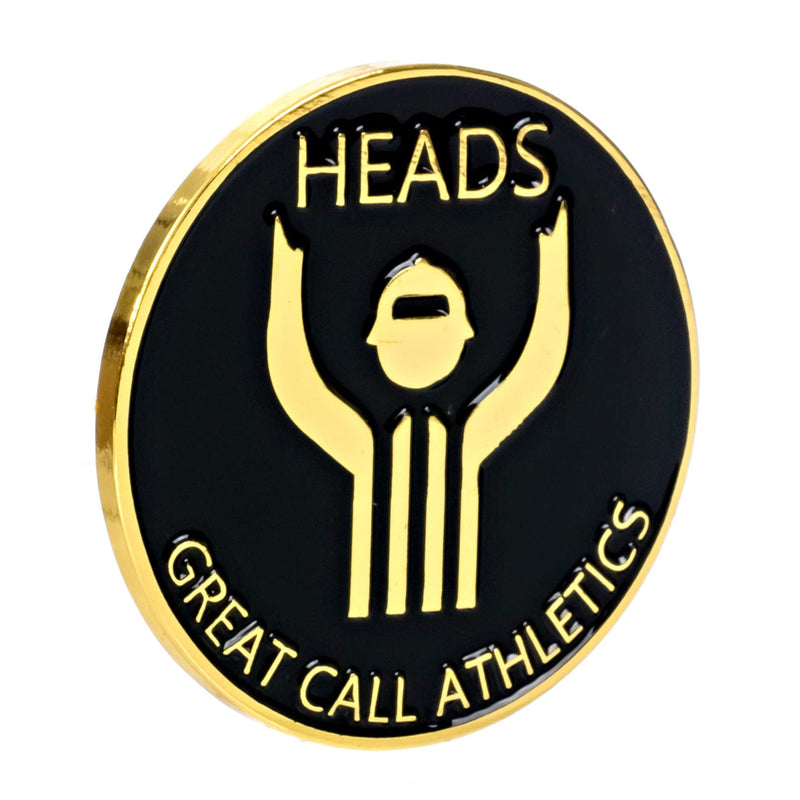 [Australia - AusPower] - Great Call Athletics | Referee Official Flip Coin | Football Soccer Volleyball Lacrosse | Official's Choice! 