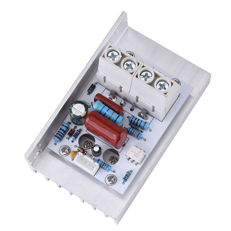 [Australia - AusPower] - Walfront Dimmer Switch,10000W SCR Digital Voltage Regulator Speed Control Dimmer Thermostat AC 220V 80A 
