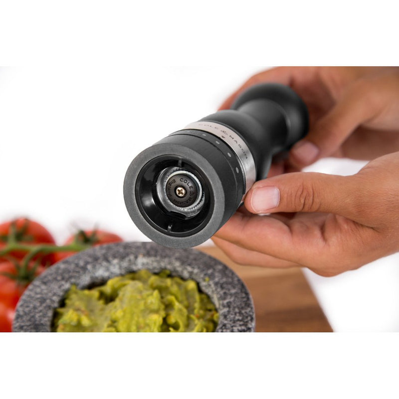 [Australia - AusPower] - COLE & MASON Ardingly Wood Pepper Grinder - Wooden Mill Includes Gourmet Precision Mechanism and Premium Peppercorns, Dark Brown Pepper Mill 