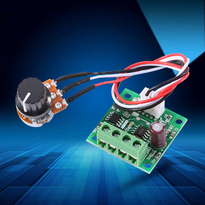 [Australia - AusPower] - Motor Speed Controller DC 1.8V to 15V 2A Mini PWM Low Voltage Over Current Protection Regulator Control Module 