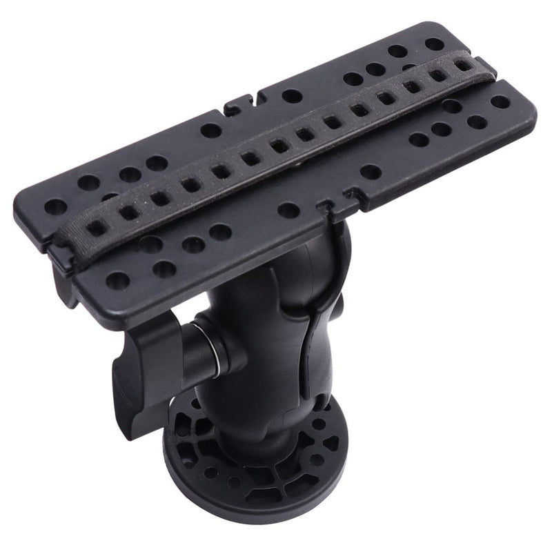 [Australia - AusPower] - BESPORTBLE Fish Finder Mount Fish Finder Bracket Fish Finder Holder Fish Finder Rack for Boat Canoe Kayak Fishing Accessories (Black) 