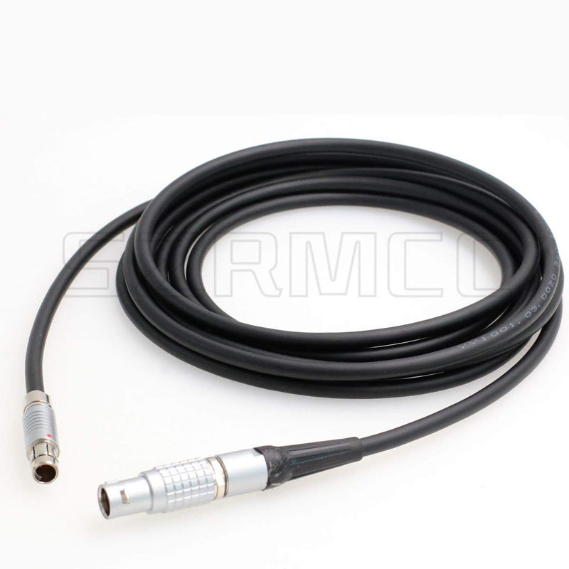 [Australia - AusPower] - SZRMCC Preston MDR-3 MDR-4 10 Pin to Fischer 3 Pin Run/Stop Power Cable for RED ARRI Alexa Camera (Straight) Straight 