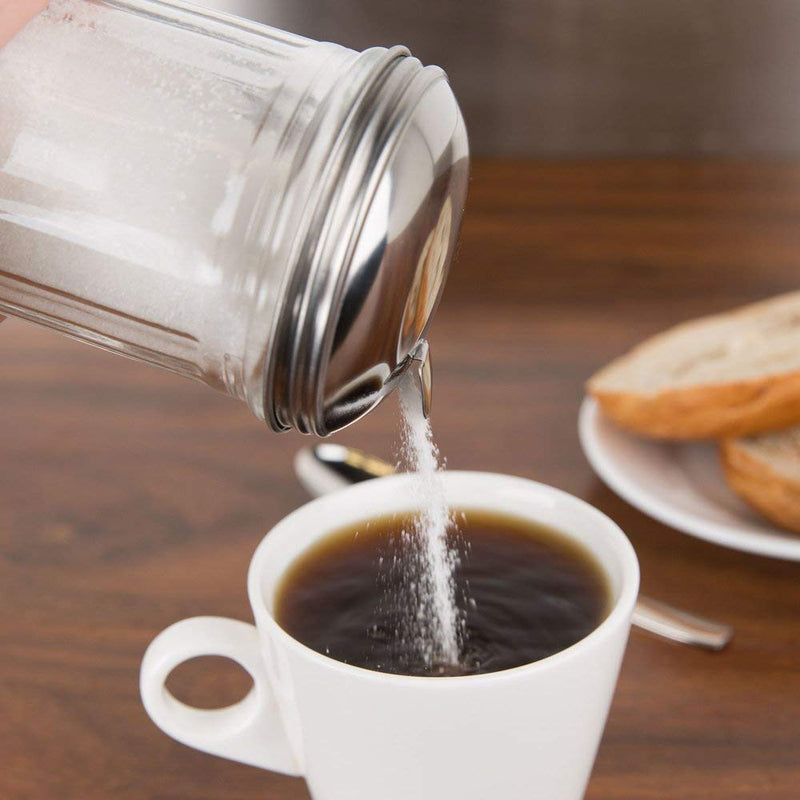 [Australia - AusPower] - Glass Sugar Dispenser Pourer Shaker 