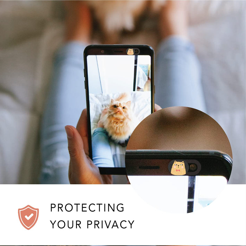 [Australia - AusPower] - MESMOS Laptop Camera Cover Slide Cute - Webcam Cover Slide Cute - Phone Camera Blocker - Web Cam Privacy Cover. Fits iMac, iPad, iPhone, Computer, MacBook Pro, MacBook Air, Surface Pro (Cats) Cats 