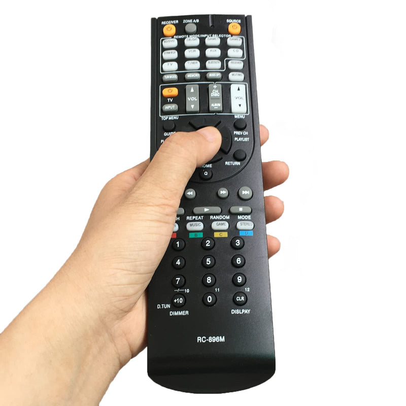 [Australia - AusPower] - Replacement Remote Control RC-896M Compatible for Onkyo AV Receiver TX-SR444 TXSR444 