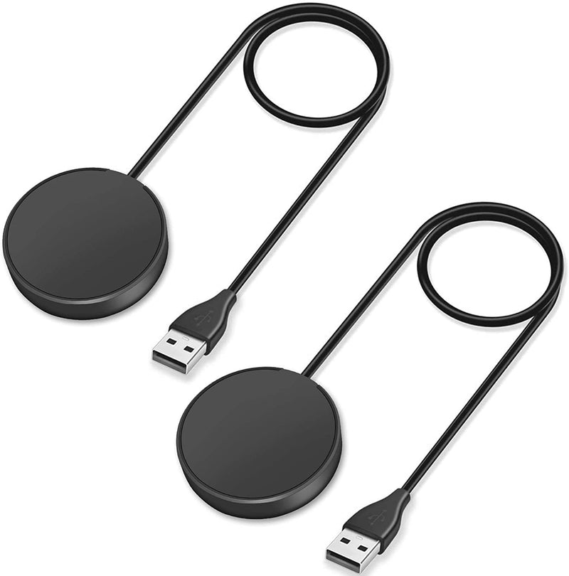 [Australia - AusPower] - LUCXXI Charger Compatible with Samsung Galaxy Watch 4 Charger Cable, 2 Pack 3.3FT Replacement Charging Cradle Adapter Dock for Galaxy Watch 4 40MM/44MM and Galaxy Watch 4 Classic 42MM/46MM Smartwatch 