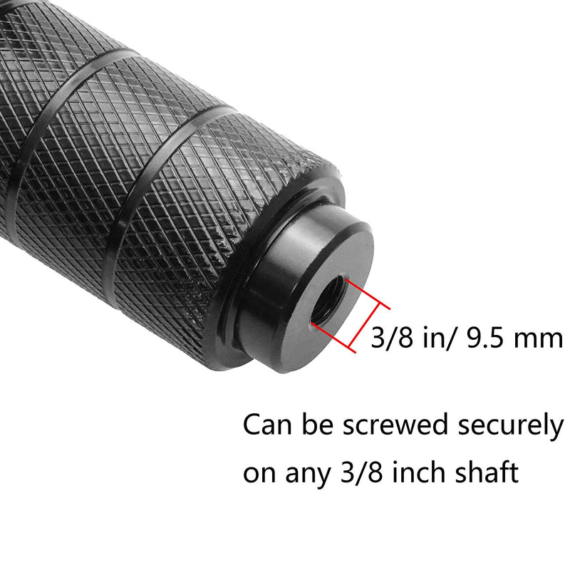 [Australia - AusPower] - Ruiwaer 1 Pair Mountain Bike Steel Pegs Bicycle Pedal Front Rear Axle Foot Pegs 110 x 38mm Bike Accessories, Black 