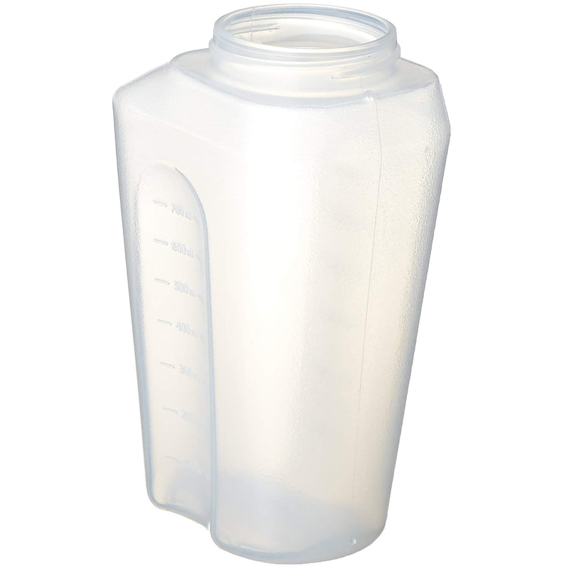[Australia - AusPower] - Goodcook 10661 1 quart mixing easy pour bottle with measurments rounded grip, Tighten Square Cap with snap Lock Cap, clear and red 