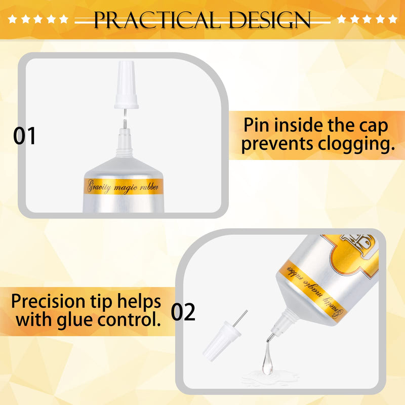 [Australia - AusPower] - B7000 Rhinestone Glue Clear, B-7000 Glue 3.7 fl oz Upgrade Multi-Function Adhesive Super Glue with Cap & Precision Tip for Jewelry Repair, Small Hobby Models, Metal Stone Crafts, Fabric, Shoes(110ML) 1 x110ML/ 3.7fl oz 