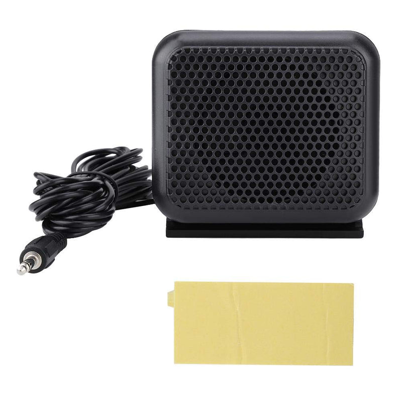 [Australia - AusPower] - Sanpyl Wired External Speaker, NSP-100 Mini External Speaker Mobile Radio Microphone for Kenwood Yaesu ICOM Ham Car Radios with a 3W Speaker 