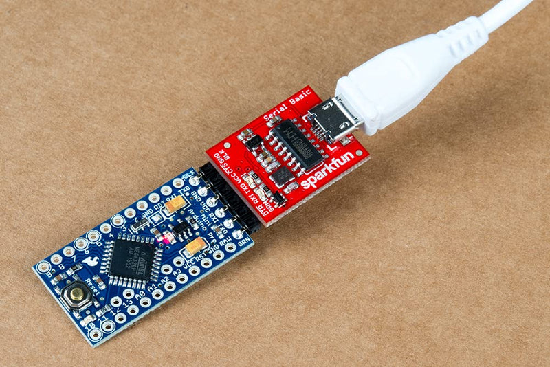 [Australia - AusPower] - SparkFun Serial Basic Breakout - CH340G Development Tool with USB Micro-B connector Save space and money in your DIY electronics projects 