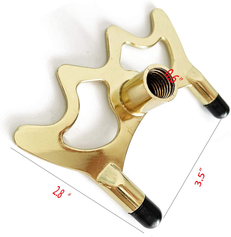 [Australia - AusPower] - VANLAN Billiards Pool Cue Stick Brass Bridge Head, Billiards Pool Cue Accessory High +Low+X Brass Bridge Head 