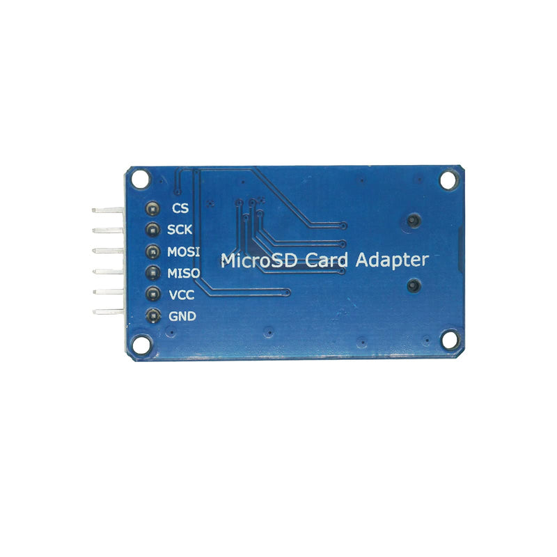 [Australia - AusPower] - Ganbaremarket Micro SD TF Card Module 6 Pin SPI Interface Driver Module with Level Conversion Chip 