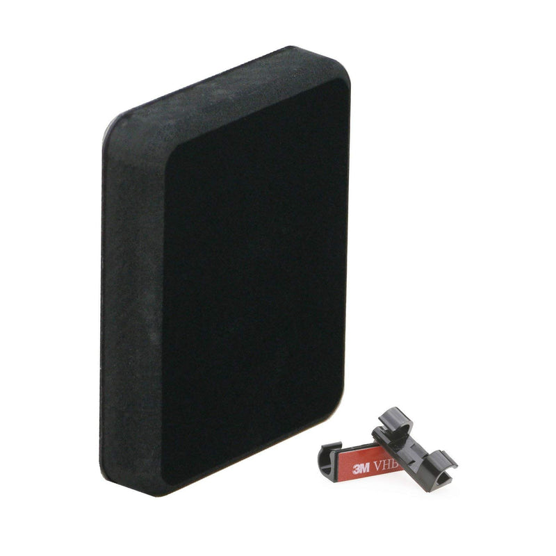 [Australia - AusPower] - Stern Pad - Standard Size - Black - Screwless Transducer/Acc. Mounting Kit (not for Large 3D Scan Transducers) 