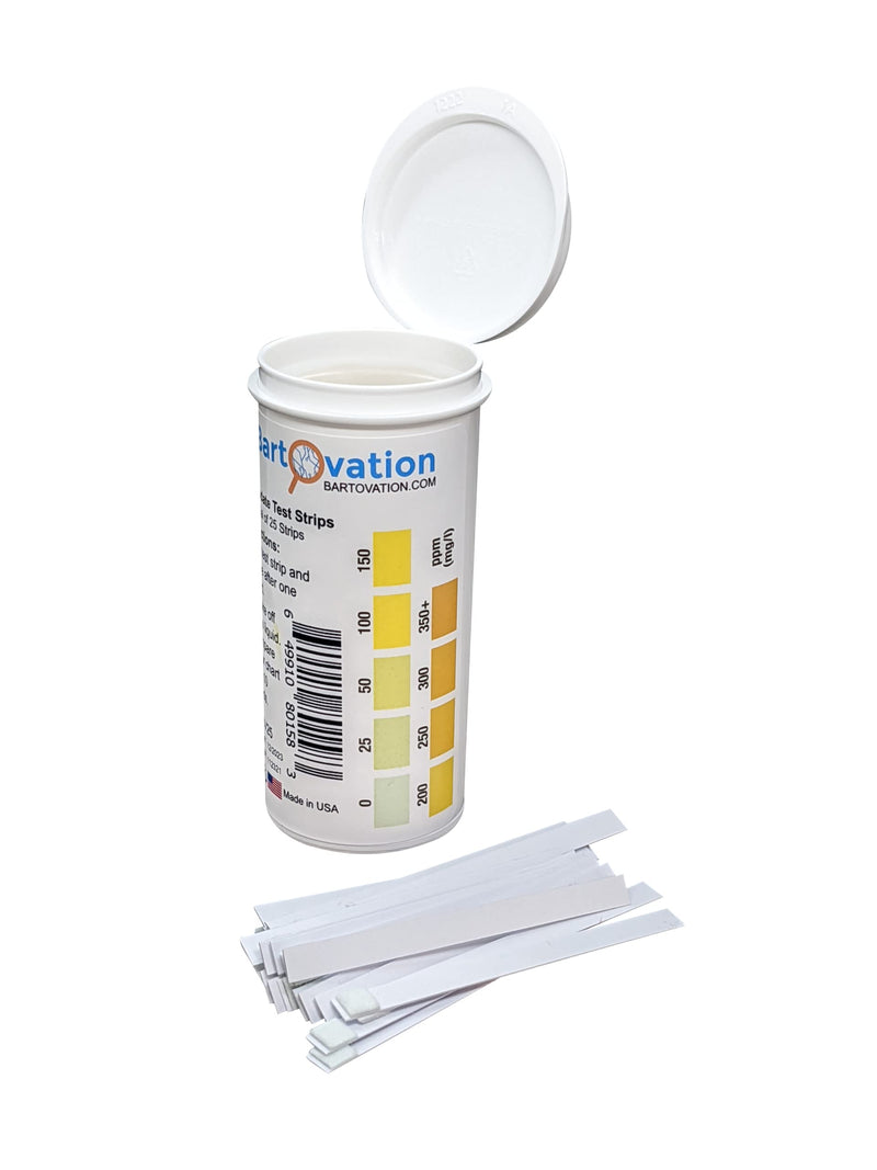 [Australia - AusPower] - Molybdate Test Strip 0-350+ ppm [Vial of 25 Strips] 