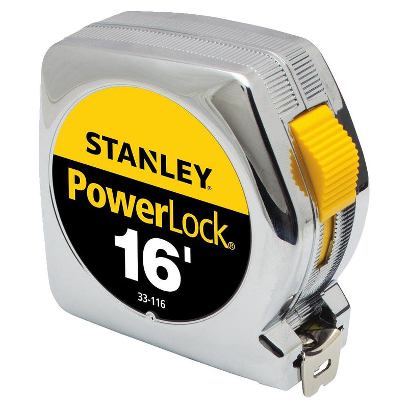 [Australia - AusPower] - STANLEY PowerLock Tape Measure, 16-Foot (33-116) 