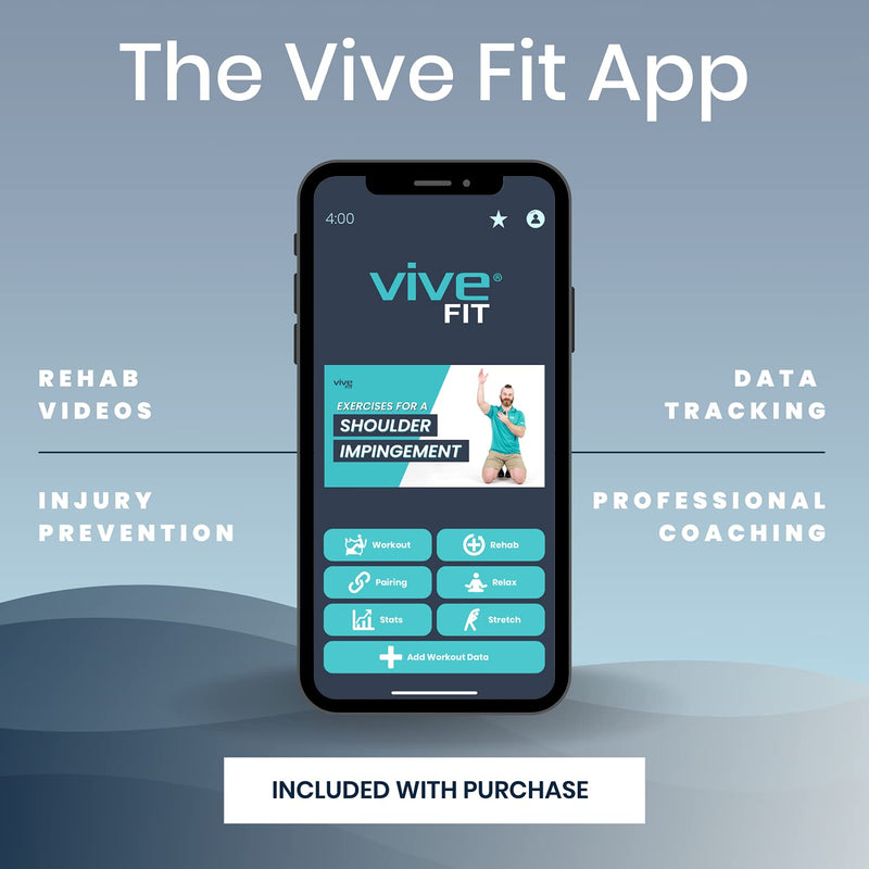 [Australia - AusPower] - Vive Shoulder Pulley - Over Door Rehab Exerciser for Rotator Cuff Recovery 