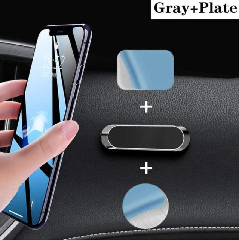 [Australia - AusPower] - TRUE LINE Automotive Black Magnet Cell Phone Dashboard Steering Wheel Mounted Holder Long 