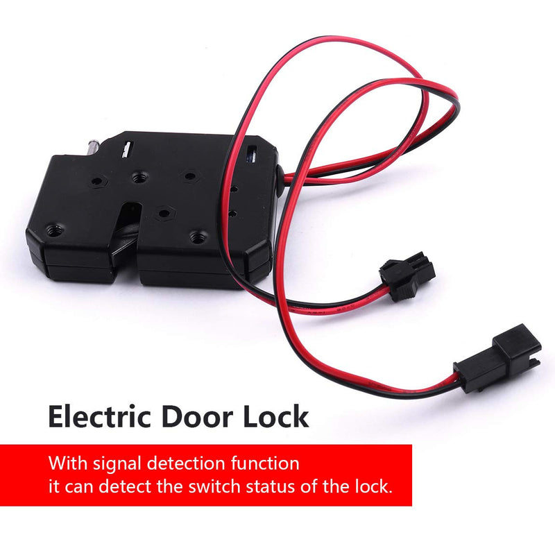 [Australia - AusPower] - ATOPLEE Electronic Cabinet Lock,1pc DC 12V 2A Power Control Door Lock for Cabinet Drawer Locker（63X50X13mm） 