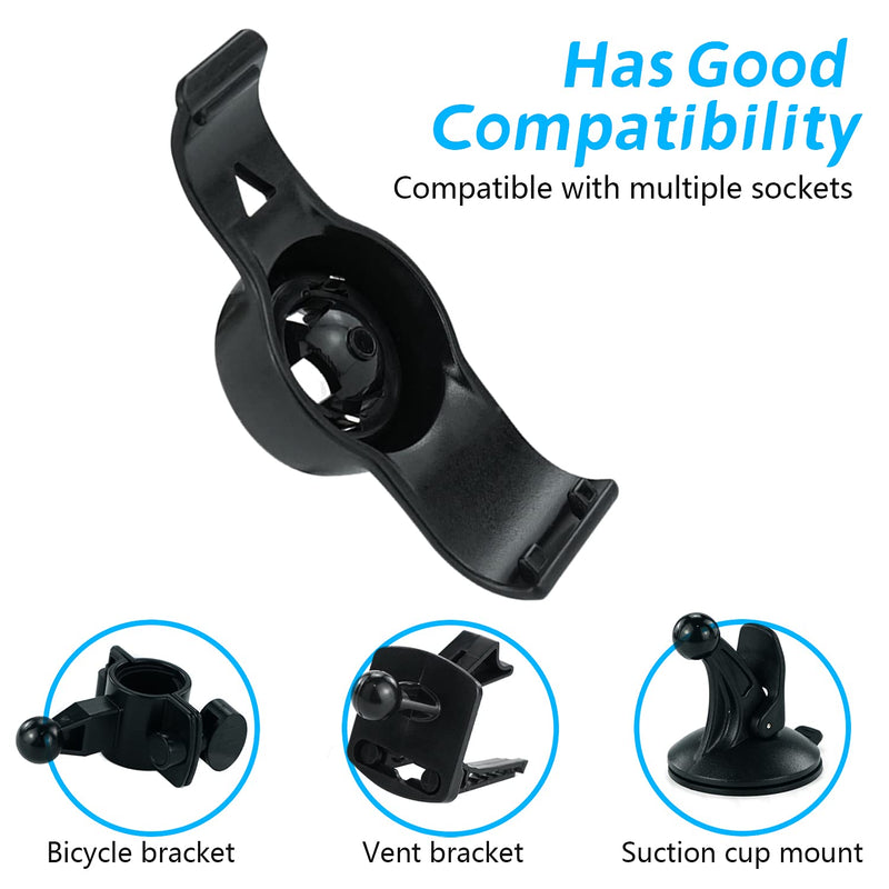 [Australia - AusPower] - EKIND Replacement Bracket Cradle Mount Compatible for Garmin Nuvi 50 50LM GPS, Applicable Height: 3.35inch Bracket Unit Holster 