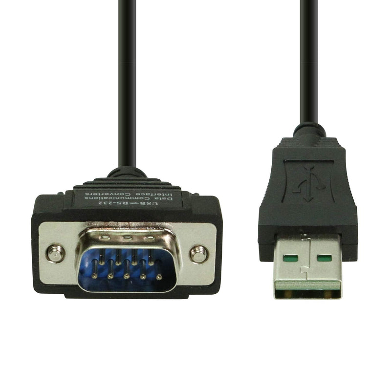 [Australia - AusPower] - Gearmo USB to RS232 Serial Adapter 3ft. Cable 