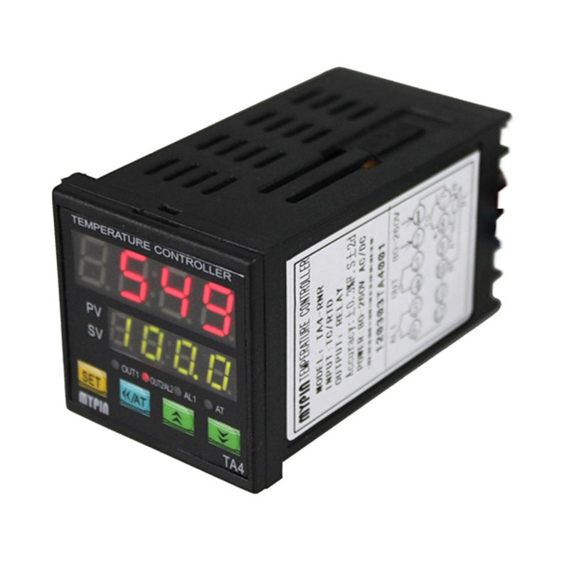 [Australia - AusPower] - AGPtek® Universal Digital PID Temperature Controller RNR Control Out Dual display For Fahrenheit(F) and Celsius(C) 