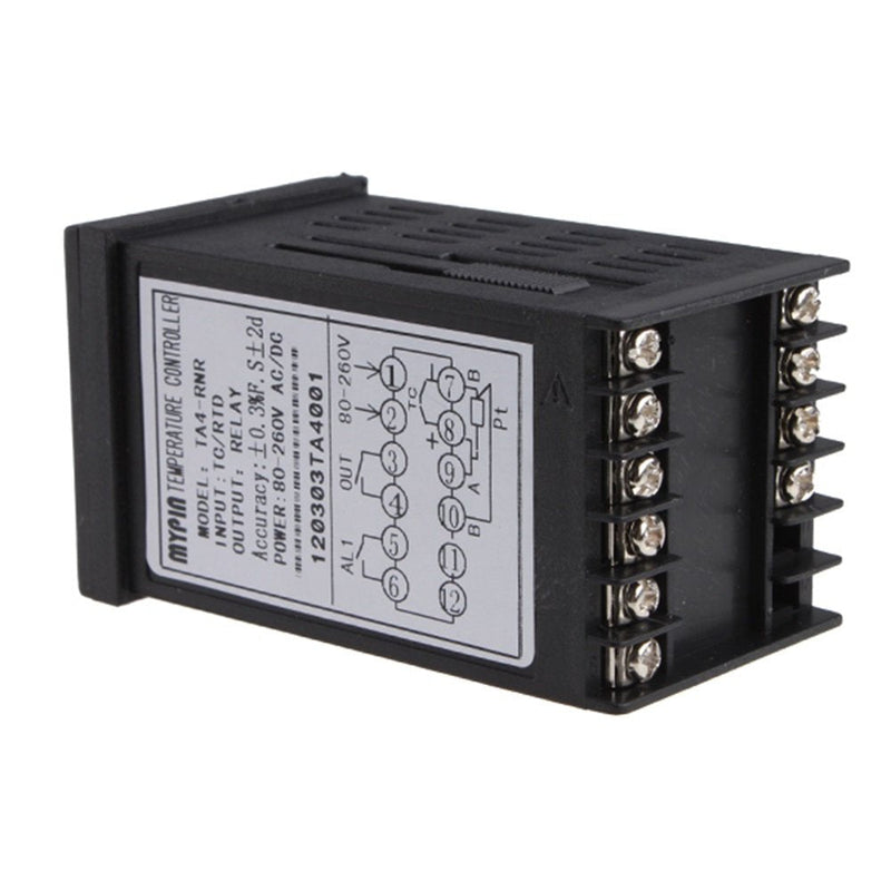 [Australia - AusPower] - AGPtek® Universal Digital PID Temperature Controller RNR Control Out Dual display For Fahrenheit(F) and Celsius(C) 