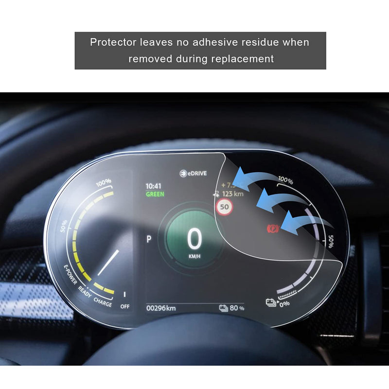 [Australia - AusPower] - LFOTPP Car Instrument Panel Screen Protector for 2022+ MINI Cooper Navigation Car Infotainment Stereo Display Center Touchscreen Protective Film (PET Plastic Protector) 