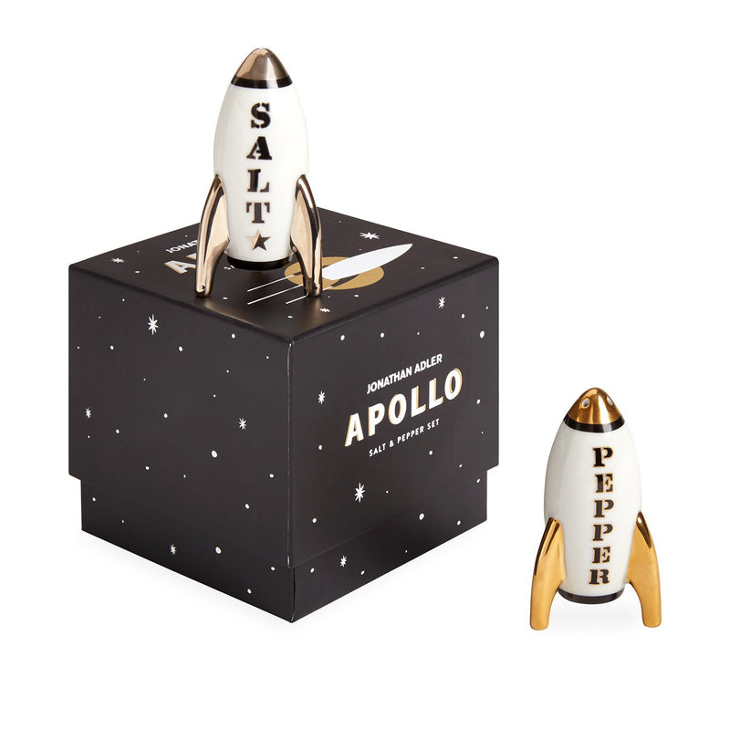 [Australia - AusPower] - Jonathan Adler Apollo Salt & Pepper Set Salt and Pepper Shaker, One Size, Multi 
