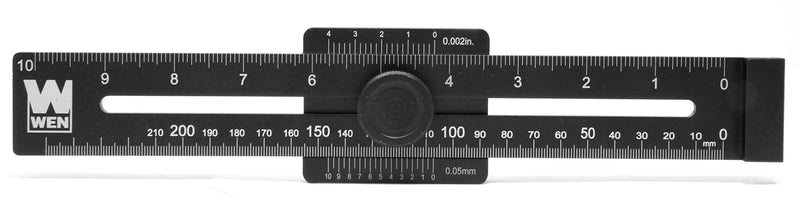 [Australia - AusPower] - WEN ME251R 10-Inch Aluminum Offset Marking Gauge and Layout Tool with Laser-Etched Scale 