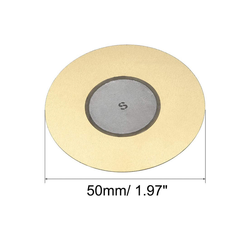[Australia - AusPower] - uxcell 10 Pcs Piezo Discs 50mm Acoustic Pickup Transducer Ceramic Trigger Buzzer Drum Guitar 