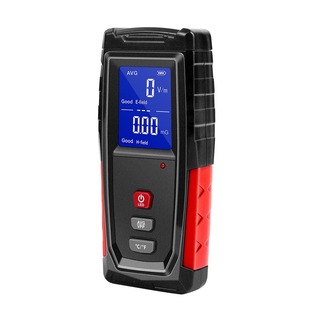 [Australia - AusPower] - 3-in-1 DAB-TEK EMF Meter - EMF Detector, Easy-to-use Radiation Detector for Detecting EMF at Home, Work & Outdoors. This Rechargeable EMF Reader Can Also be Used as a Ghost Detector 