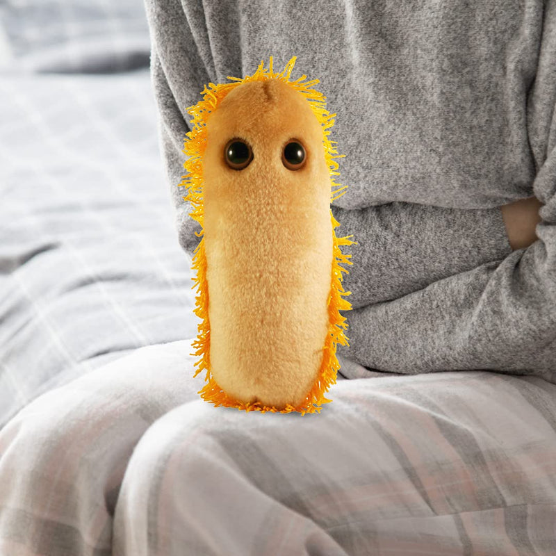 [Australia - AusPower] - GIANTmicrobes Stomach Ache Plush - Learn About Microbes and Health, Fun Educational Gift for Family, Friends, Doctors, Nurses, Educators and Anyone with a Healthy Sense of Humor 