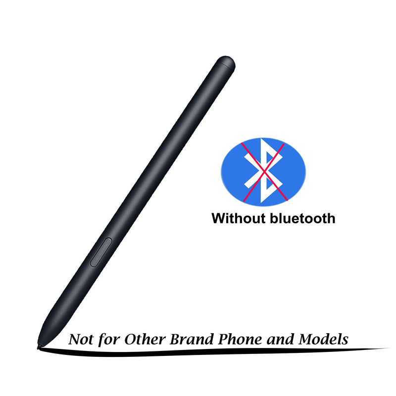 [Australia - AusPower] - Black Tab S7 / S7+ Pen Replacement Pointer Stylus Pen for Samsung Galaxy Tab S7,Tab S7+ Plus S Pen Stylus (Without Bluetooth) + Tips/Nibs 