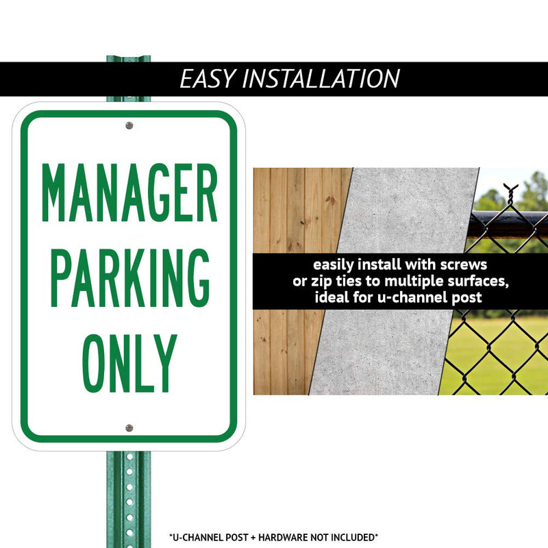 [Australia - AusPower] - Restricted Area No Admittance Except Employees in | 12" X 18" Heavy-Gauge Aluminum Rust Proof Parking Sign | Protect Your Business & Municipality | Made in The USA 