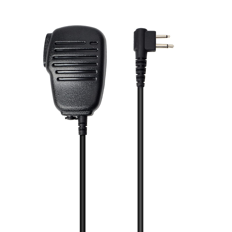 [Australia - AusPower] - HYS Handheld Speaker Mic with Reinforced Cable Water-Resistant (IP 54) Shoulder Microphone for BPR40 CP200D CP200 CP200XLS RDU4100 RDU4160D RMU2040 RMU2080D RMU2080 CLS DTR RDU Motorola Radios 