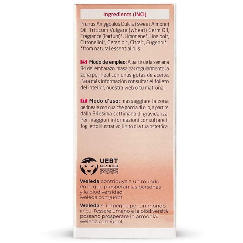 [Australia - AusPower] - Body Care by Weleda Perineum Massage Oil 50ml 