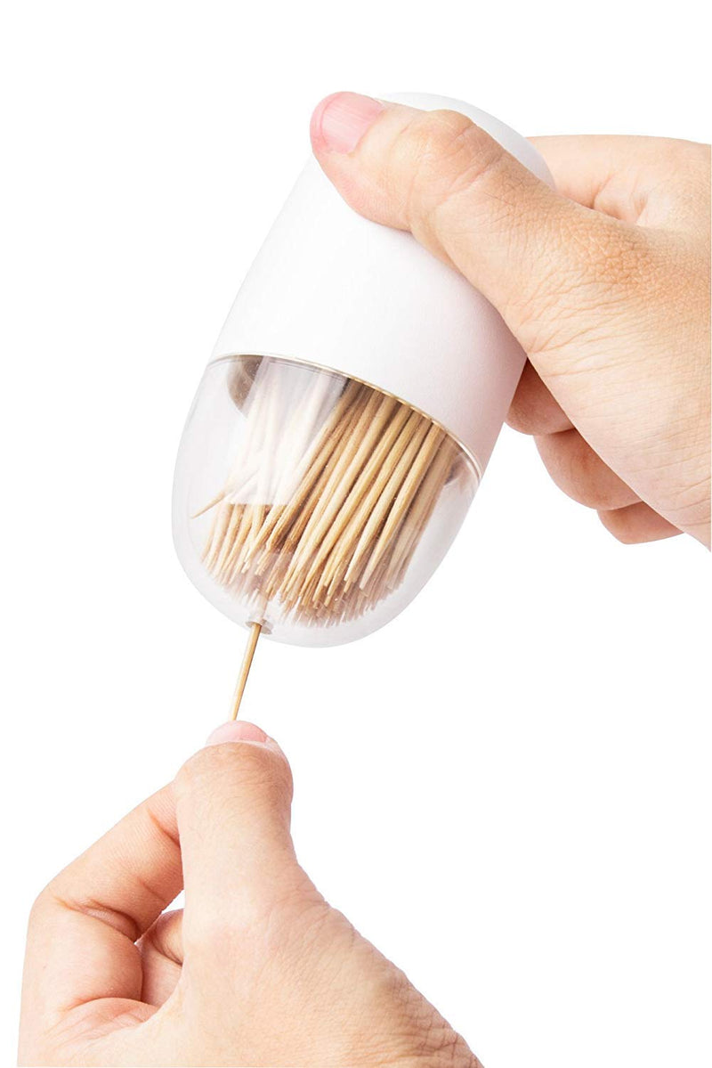 [Australia - AusPower] - Deer Meadow Toothpick Holder by Qualy Design. Brown Color. Unique Home Design Decoration. Unusual Gift. 