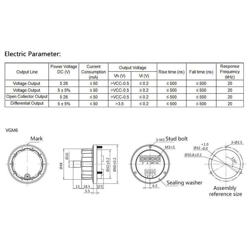 [Australia - AusPower] - Akozon CNC Hand Wheel 5-26V Universal Electronic Hand Wheel 100 Manual Pulse Generator CNC Rotary Encoder 