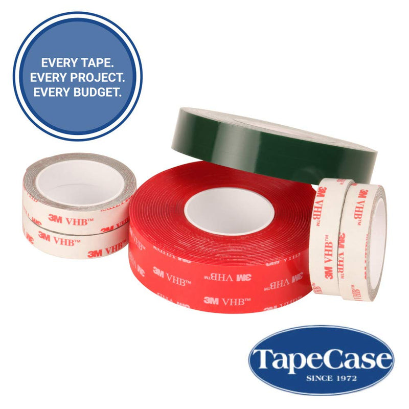 [Australia - AusPower] - TapeCase VHB 4910 Clear Double Sided General Purpose Acrylic Tape, 40 Mil (1.02mm) Thick, 0.5 in Circle, 250 Circles/Pack-(1 Pack) 0.5 Inches 