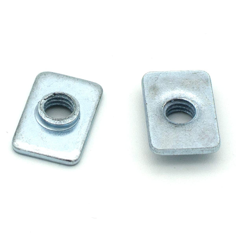 [Australia - AusPower] - Pre-Assembly Square Nuts Flat M5 T Nut for 2020 Aluminum Extrusions Pack of 100 M5 Flat T-Nut 