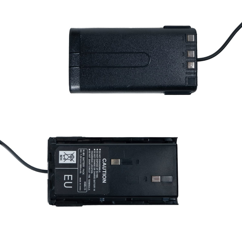[Australia - AusPower] - Caroo KNB-15A KNB-15H KNB-14 Battery Eliminator Car Charger for Kenwood TK-260 TK-270G TK-272 TK-360 TK-370 TK-372 TK-2100 TK-2102 TK-2107 TK3100 TK-3101 TK-3102 Walkie Talkie 2 Way Radio,7.2V 1800mAh 