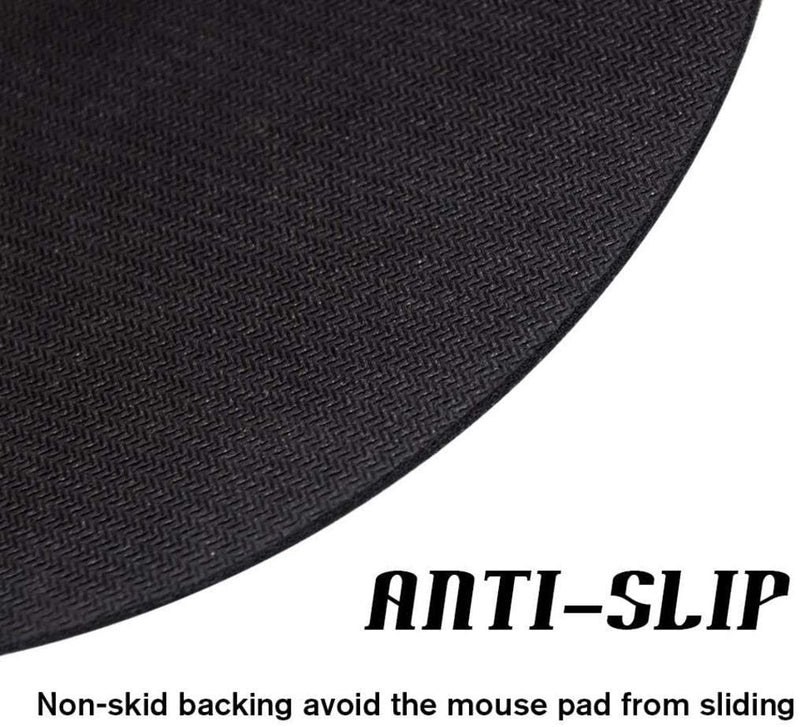 [Australia - AusPower] - Butterfly Mouse Pad Round Non-Slip Rubber Mousepad Laptop Office Computer Decor Cute Desk Accessories Customized Design Mouse Pad Butterfly 