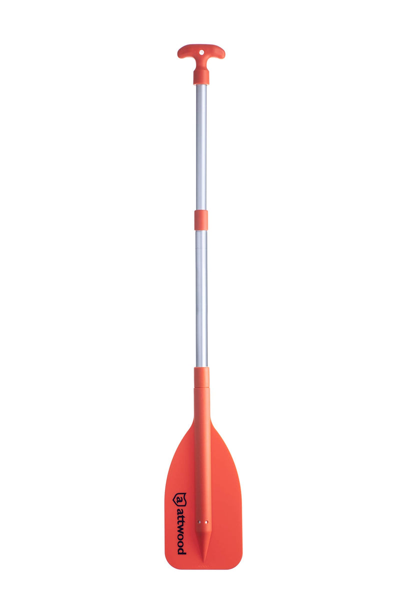 [Australia - AusPower] - Attwood 11828-1 Emergency 20-inch to 42-inch Telescoping Paddle for Boating, Orange 